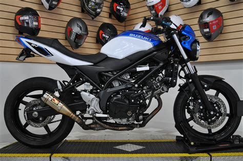 It's loaded with advanced designs, starting with a liquid-cooled, fuel-injected engine that boasts a wide powerband with crisp throttle response and strong acceleration in every gear. . Suzuki sv650 for sale